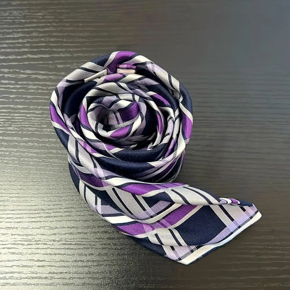 Men's Michael Kors Striped Criss Cross Tie